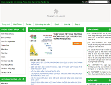 Tablet Screenshot of baria-brvt.edu.vn